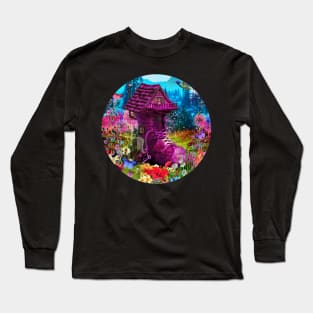 She Lived in a Shoe - Fantasy Long Sleeve T-Shirt